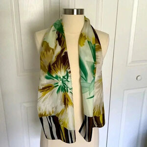 Adrienne Landau silk scarf